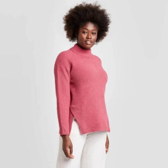 A New Day Mock Turtleneck Pullover Sweater - Picture 1 of 10